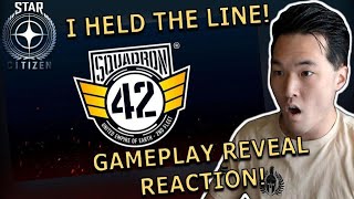 Squadron 42 CitizenCon 2954 Live Gameplay Reveal Reaction  Marine Officer Reacts [upl. by Eniamrehc]