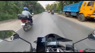 কক্সবাজার হাইওয়েতে বিপদের শেষ নেই  Moto Vlog on iPhone 12 Pro [upl. by Enirahtak272]