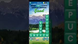 Word Crush Level 12  Word Crush A Sound Our Body Make [upl. by Airamesor982]