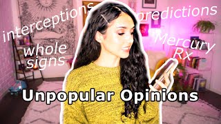 UNPOPULAR OPINIONS Astrology EditionInterceptions Whole Sign Predictions Puro Astrology [upl. by Esenaj]