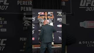 Julianna Peña makes weight ahead of UFC307 UFC UFCIndia [upl. by Aleedis]