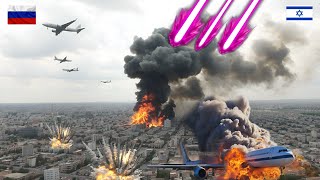 3 minutes ago Russias latest JEUS 350 rocket destroys the city of Haifa [upl. by Dewhurst]