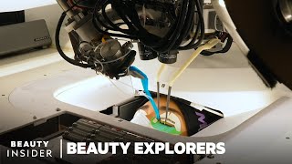 Robot Applies Eyelash Extensions  Beauty Explorers [upl. by Atteiluj594]