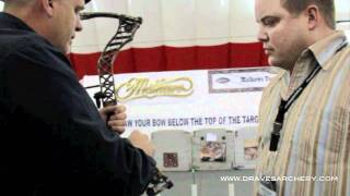 Mathews Z7 Xtreme vs HeliM with Joel Maxfield amp Draves Archery at the 2012 Mathews Trade Show [upl. by Anaugahs]