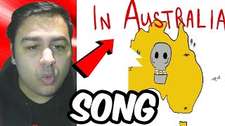 AUSTRALIAS DEADLIEST ANIMALS SONG REACTION  British Reaction to Australia [upl. by Eidnalem]