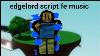 Edgelord Script MADE BY PACMAN Link in discord [upl. by Pontias]