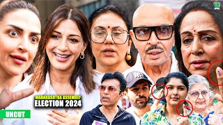 UNCUT  Vidhansabha election 2024  Hema Malini  Rakesh Roshan  Part 1 [upl. by Anaerda533]