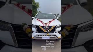 NEW FORTUNER CAR RENTALS  Coimbatore SHTC INDIA CAR RENTALS 73 73 73 07 05 [upl. by Attenol]