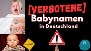 Verbotene Babynamen in Deutschland Diese Namen sind verboten [upl. by Ahselef]