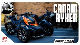 2019 CanAm Ryker Rally Edition  First Ride [upl. by Eads]