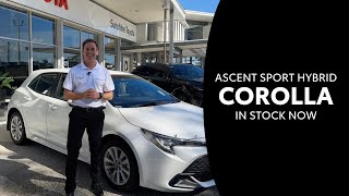 Corolla Ascent Sport Hybrids  In stock [upl. by Koslo]