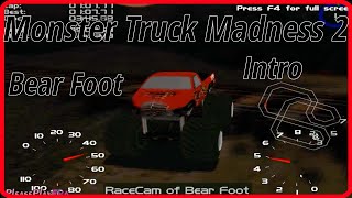 Monster Truck Madness 2 1998 ✓ Gameplay 1 ✓ Bear Foot  Intro [upl. by Naquin]