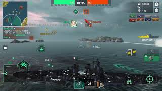 wows blitz コロンボSAP虫剤 Colombo DD hunts 01 [upl. by Liggett]