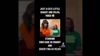 JUST A CUTE LITTLE SHAGGY AND VELMA VIDEO 🤗☺️ shaggy velma scoobydoo mysteryinc zoinks [upl. by Neyu]