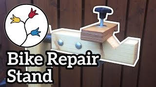 How to build a bike repair stand [upl. by Shandee]