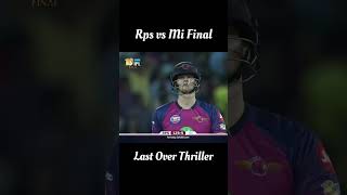 Mi vs Rps 2017 Ipl Final Match🔥 ipl cricket shortsfeed shorts [upl. by Ayanahs]