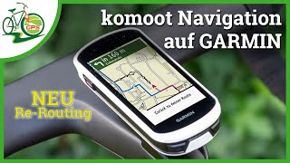 Großes Update der komoot Navigation auf Garmin Zwei neue wichtige Funktionen im Detail [upl. by Namhar]