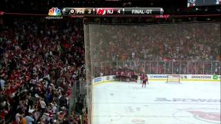 Alexei Ponikarovsky OT Goal 5312 Flyers  Devils NHL Playoffs [upl. by Hgielram]