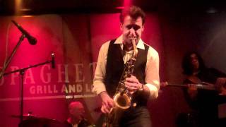 Eric Marienthal Performs quotNew York State of Mindquot Live at Spaghettinis [upl. by Siuraj257]