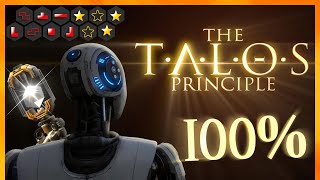 The Talos Principle  Full Game Walkthrough All Endings [upl. by Elohcin865]