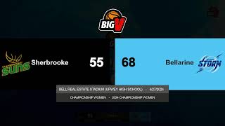 BigV Champ Women  Sherbrooke vs Bellarine  Round 4 [upl. by Laetitia]