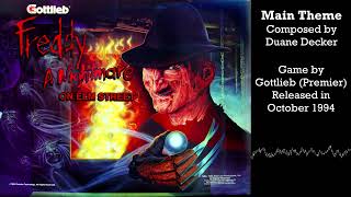 Main Theme  Freddy A Nightmare on Elm Street pinball music [upl. by Drud]