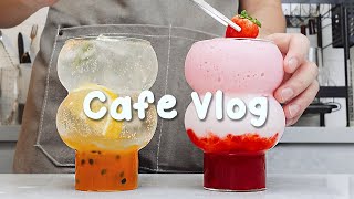 🌹편안한 주말1시간 모아보기🌞1 Hours VLOGCafe VlogASMRTasty Coffee273 [upl. by Crandale651]