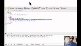 Programming Dart  Chromium  Dart  Dev Tools  Breakpoints [upl. by Akkim]