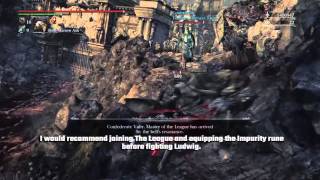 Bloodborne DLC NPC Summon Sign Locations Ludwig the Accursed [upl. by Lerrud]