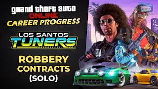 GTA Online Career Progress  Robbery Contracts Tier 3 Challenge Guide [upl. by Domash550]