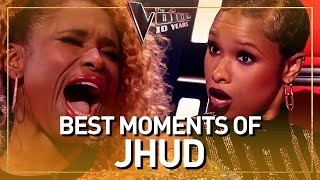 The Voice coach JENNIFER HUDSON blows everyone away with her voice [upl. by Aleydis]