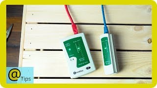 How to Use an Ethernet Cable Tester [upl. by Aonehc226]