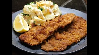 Wiener Schnitzel Recipe  veal recipes  crumbed recipes  Aussie girl can cook [upl. by Lili]