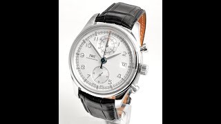 IWC Portugieser Classic Chronograph Automatic Ref IW390403 FM12232 [upl. by Llohcin]