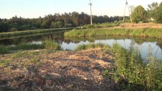 The ponds at the first Nazi camp at Bełżec [upl. by Merlina]