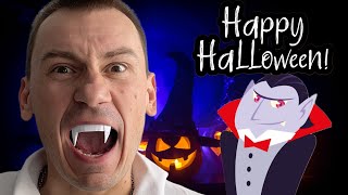 Kły Wampira Origami  Jak zrobić zęby wampira z papieru  Origami Halloween [upl. by Acker]