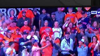 Idiot Astros Fan Steals HR Ball amp Throws It Back [upl. by Nacim762]