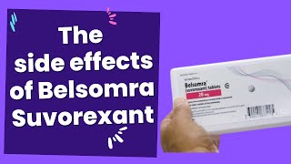 What are the side effects of Belsomra Suvorexant [upl. by Rheims172]