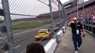 Daytona 500 Close up Along Wall an Fence Speed [upl. by Catriona]