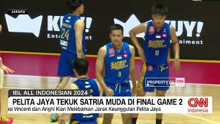 Pelita Jaya Taklukkan Satria Muda di Final Game 2 [upl. by Anis]