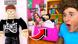 I Spent The Night In GIRLFRIENDS House amp She Had NO IDEA ROBLOX [upl. by Ecyac]