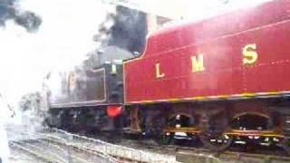 5690 Leander and 45407 The Lancashire Fusilier at Bury [upl. by Ettenej1]