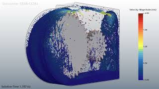 New in Simcenter STARCCM Version 2402 SmoothedParticle Hydrodynamics SPH [upl. by Siuqramed724]