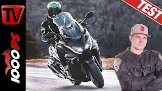 Kymco AK550i  erster Test und Vorstellung unseres neuen Raumschiffs [upl. by Nahtahoj456]