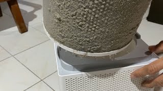 Demonstration on how to clean the filter of XIAOMI Smart Air Purifier 4 Lite [upl. by Otrebron282]