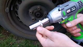 20V BASS Polska test impact wrench Better than Parkside [upl. by Ecinreb951]