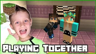 Playing Together  Minecraft [upl. by Burroughs]