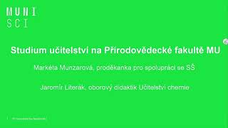 Studium učitelství na Přírodovědecké fakultě MU [upl. by Rehpotirhc]