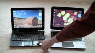 HP TouchSmart tm2 Tablet PC Video Review  Part One [upl. by Oringas335]