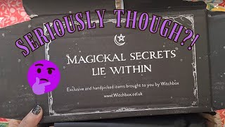 Witch Box Subscription Box  The Last One  Im Done [upl. by Lirbij]